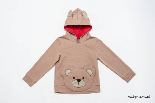 Hooded Teddy Sweatshirt