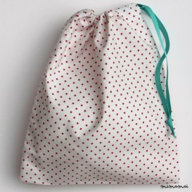 Nappy bag pink