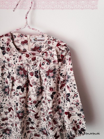 Girls dress, Floral print dress, Retro Dress, Vintage style dress, Dress Long Sleeve