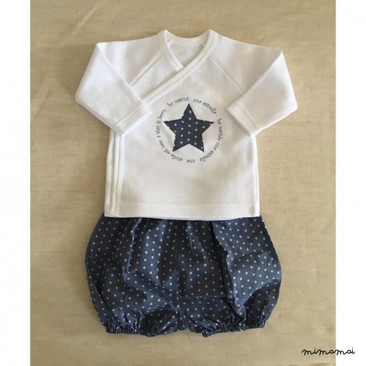 Conjunto cruzado con short Star