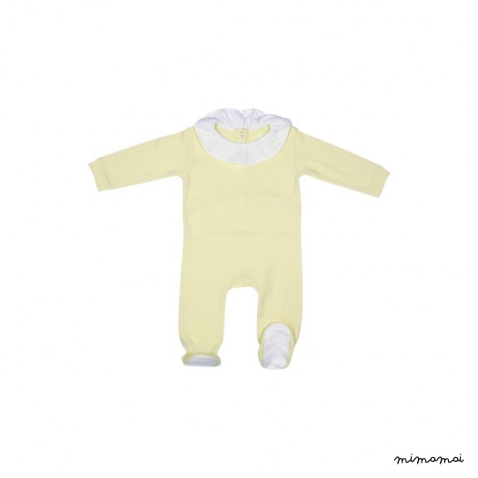 Pyjama jaune b&eacute;b&eacute; Camille