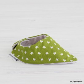 Babero- bandolera estrellas verdes