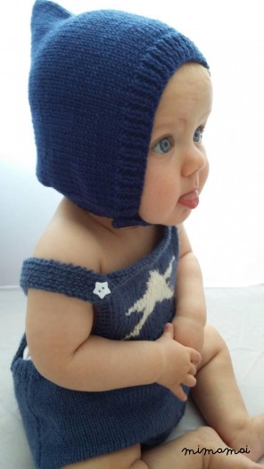 Toddler hat, Knit baby hat, pixie cap, pixie hat, baby present, new baby gift,