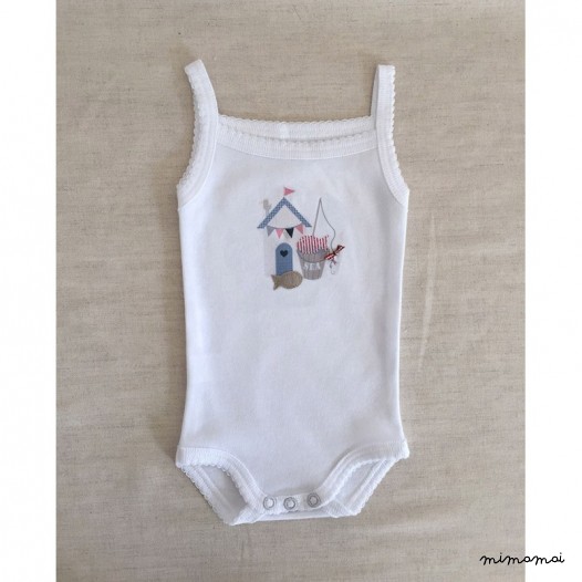 Body tirantes Sea ni&ntilde;a