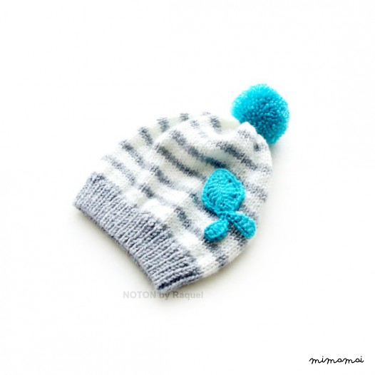 Ragazzi blu pesce berretto Beanie Boys, inverno