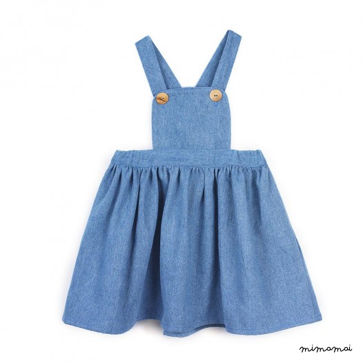 Denim Pinafore dress