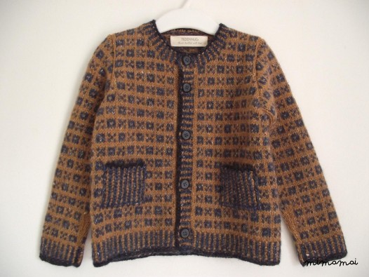 Fair isle boys sweater