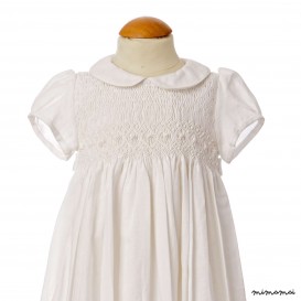 Clodius Parnassian smocked babies dress