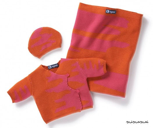 Newborn Set TOM pinkorange