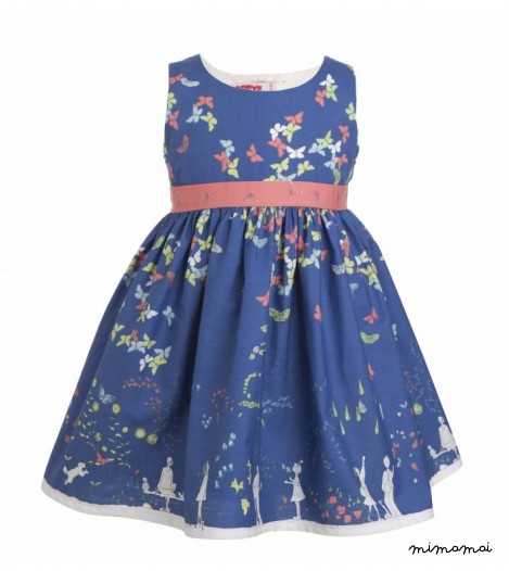 Martha Butterfly Navy
