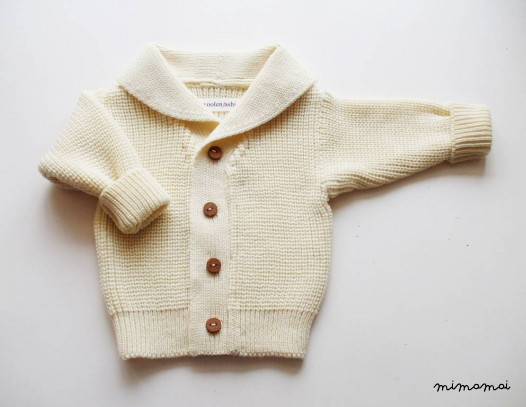 Babies/Children's/Toddlers Merino wool Shawl collar Cardigan/sweater/coat cardigan
