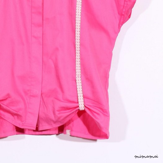 Suspenders Shirt pink