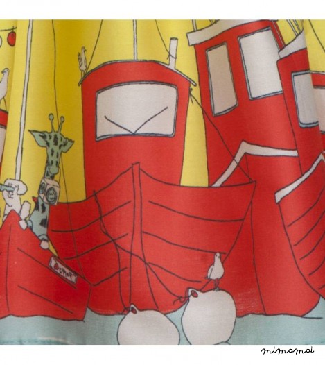 Martha Boats in Yellow