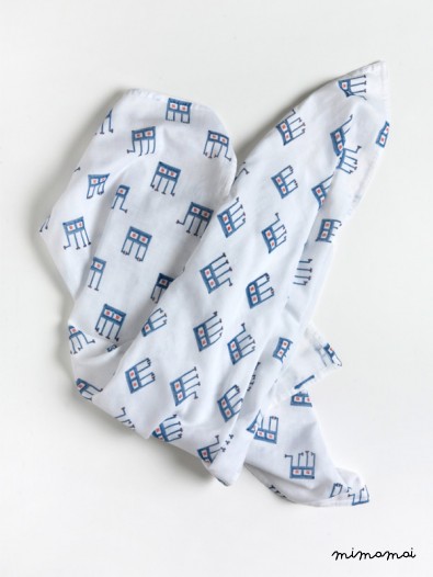 Frutto Swaddle Baby Blanket octopus