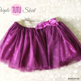 Party Skirt Purple
