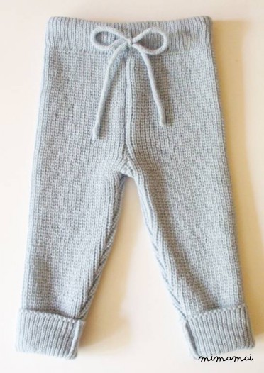Babies/Children's knitted Lambswool Trousers/pants/longies