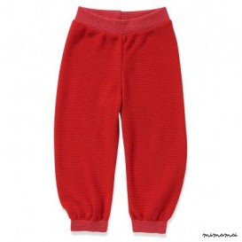 Knit pants MAX red