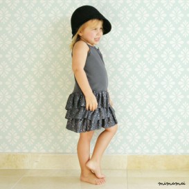 Glitter Stars Dress for little girl