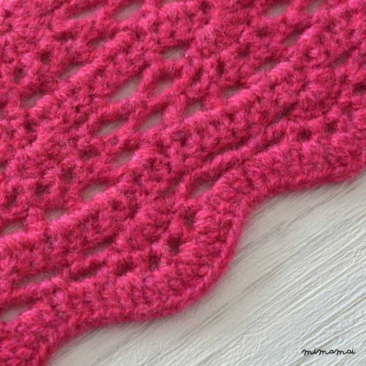 OVERSIZE LACE CROCHET SCARF KIT