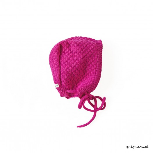 Wave Bonnet | Bright Pink
