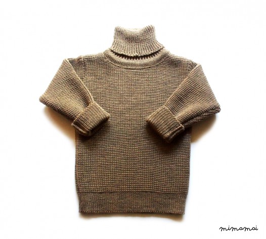 Babies/Children's Virgin wool turtleneck sweater/jumper//pullover/polo neck