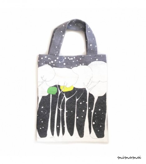 Small Bag in Grey Snowstorm