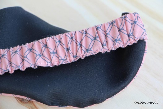 Masque de nuit &ndash; Petits noeuds-rose