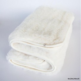 Merino wool baby blanket