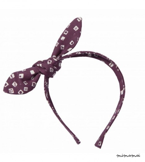 Alice Band Chocolate Shop Plum