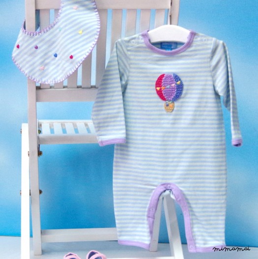 Crochet Hot Air Balloon Babygrow