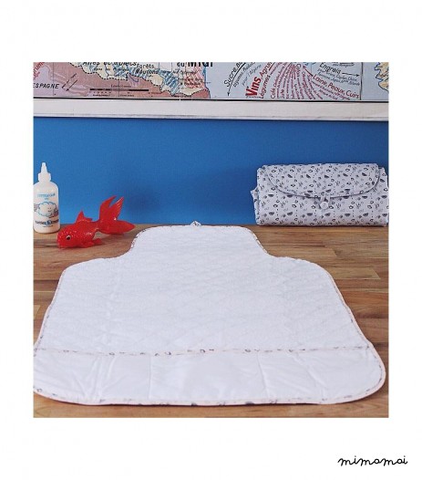 MATELAS &Agrave; LANGER DE VOYAGE CAPRI ROSE POUDRE