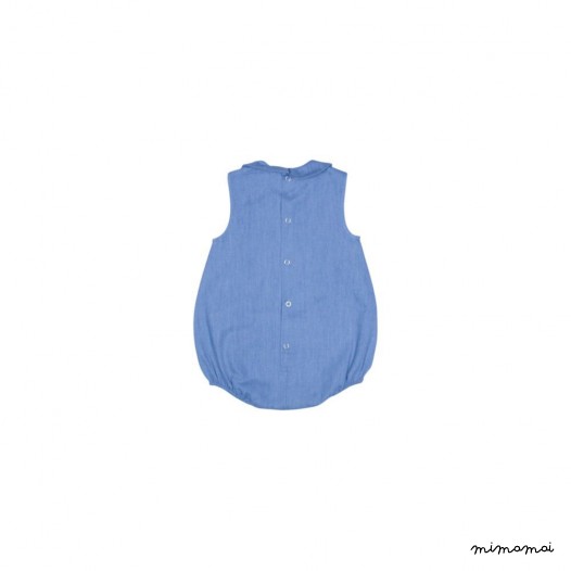 Barboteuse en denim Auguste