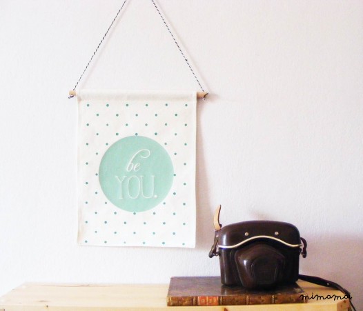 BE YOU Wall Banner
