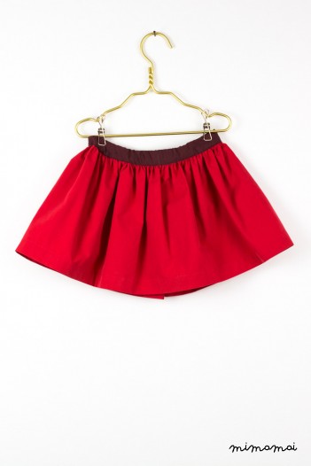 Ronja skirt in red