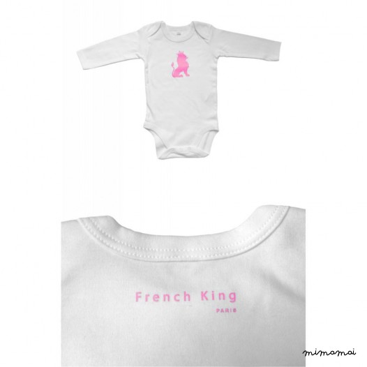 Body coton BIO Lion rose