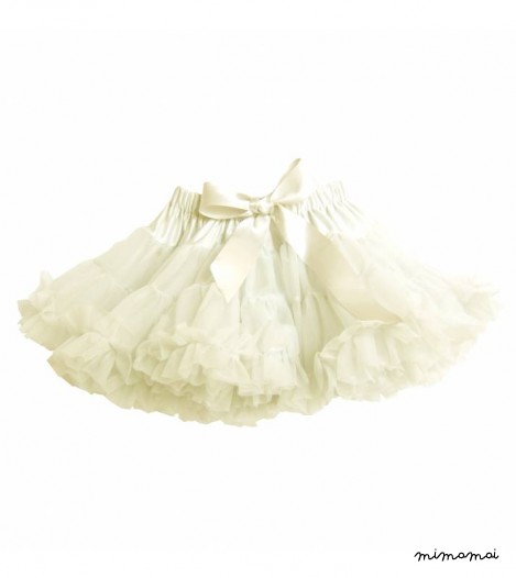 Girls Petticoat Tutu in Cream