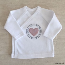 Camiseta cruzada Made With Love