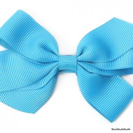 Medium Turquoise Blue Bow