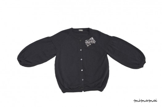 cardigan maniche sbuffo