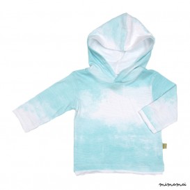 Rhombus Hoodie Aqua