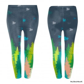 GIRLS -- Flying Pigs  leggings