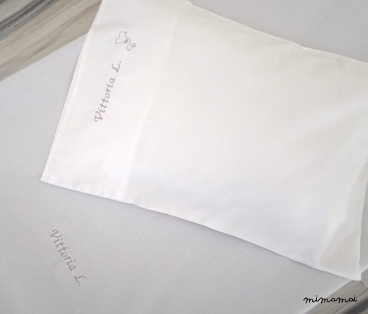 Federa cuscino per lettino e brandina asilo