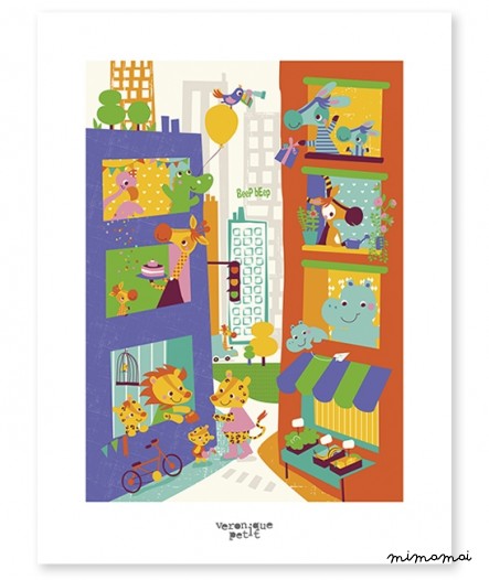 AFFICHE ( 30x40cm) - NEIGHBOURS