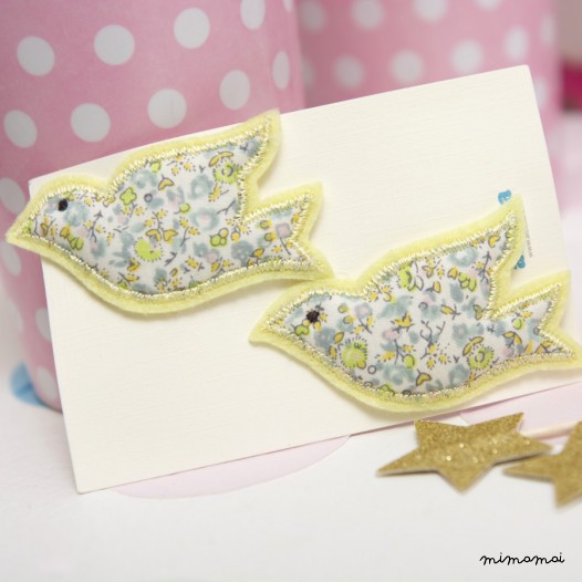 Bird Hair Clips
