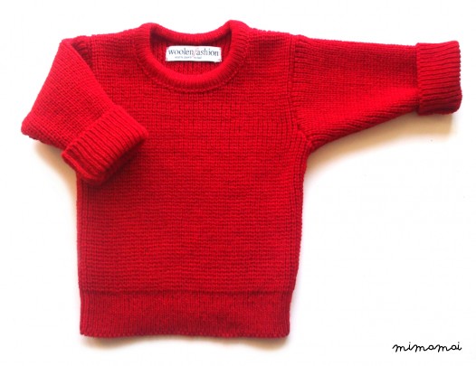 Babies/Children's knitted lambswool crew neck sweater/jumper/cardigan/toddlers