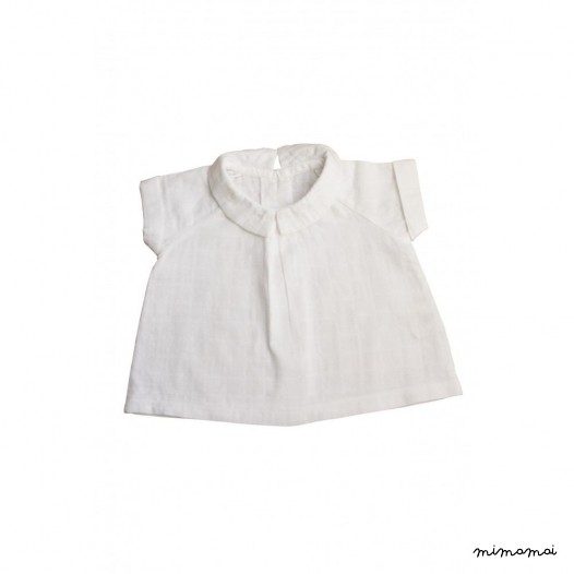 Blouse en lange manches courtes Timoth&eacute;e