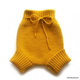 Baby Knitted Lambswool high-waist Diaper Cover/nappy cover