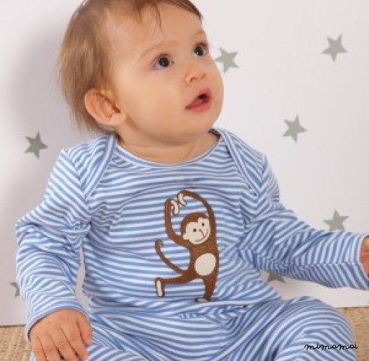 Dancing Monkey Babygrow