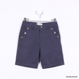 3-Button Shorts blue