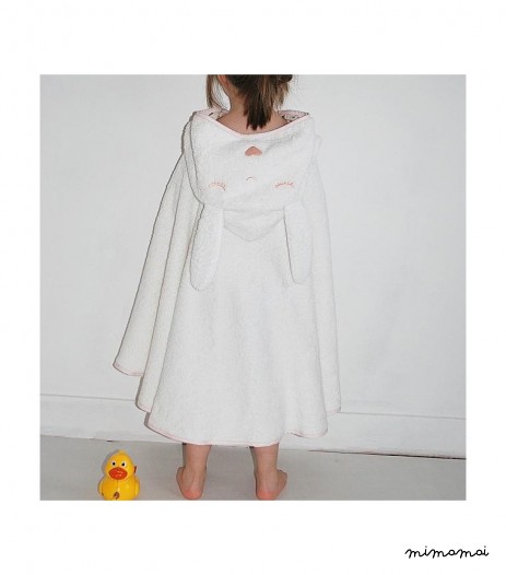 CAPE DE BAIN BOLSA ROSE POUDRE